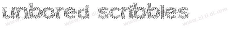 unbored scribbles字体转换